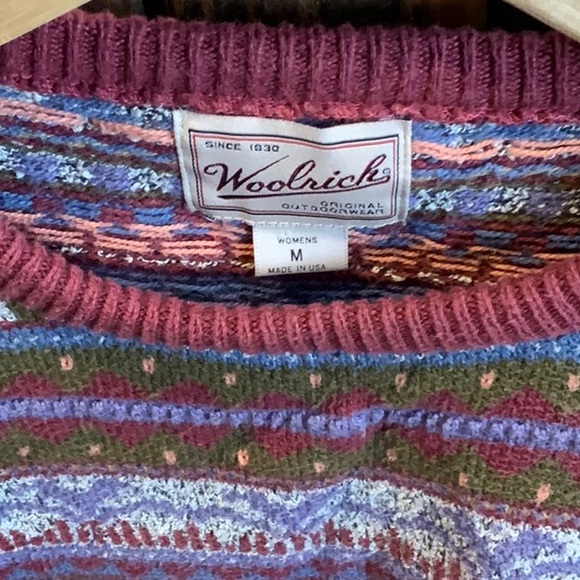 Beautiful Woolrich Sweater Size M - Picture 2 of 3